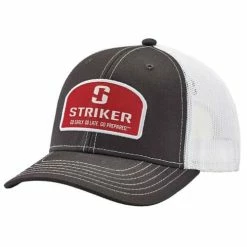 Outlet 💯 Hats & Caps Adult Striker Logo Patch Trucker Snapback Hat 🎁