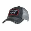 Deals 👍 Hats & Caps Adult Striker Distressed Trucker Snapback Hat 😀