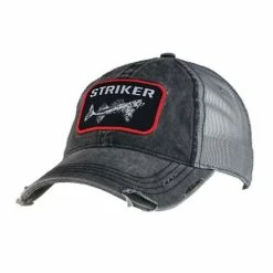 Deals 👍 Hats & Caps Adult Striker Distressed Trucker Snapback Hat 😀